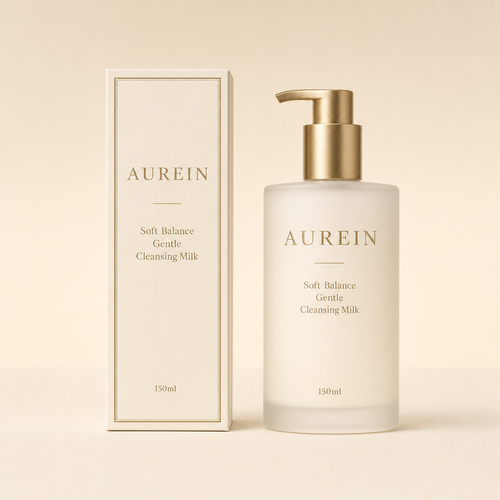 AUREIN Soft Balance Gentle Cleansing Milk – barrier-supporting cleanser for sensitive skin