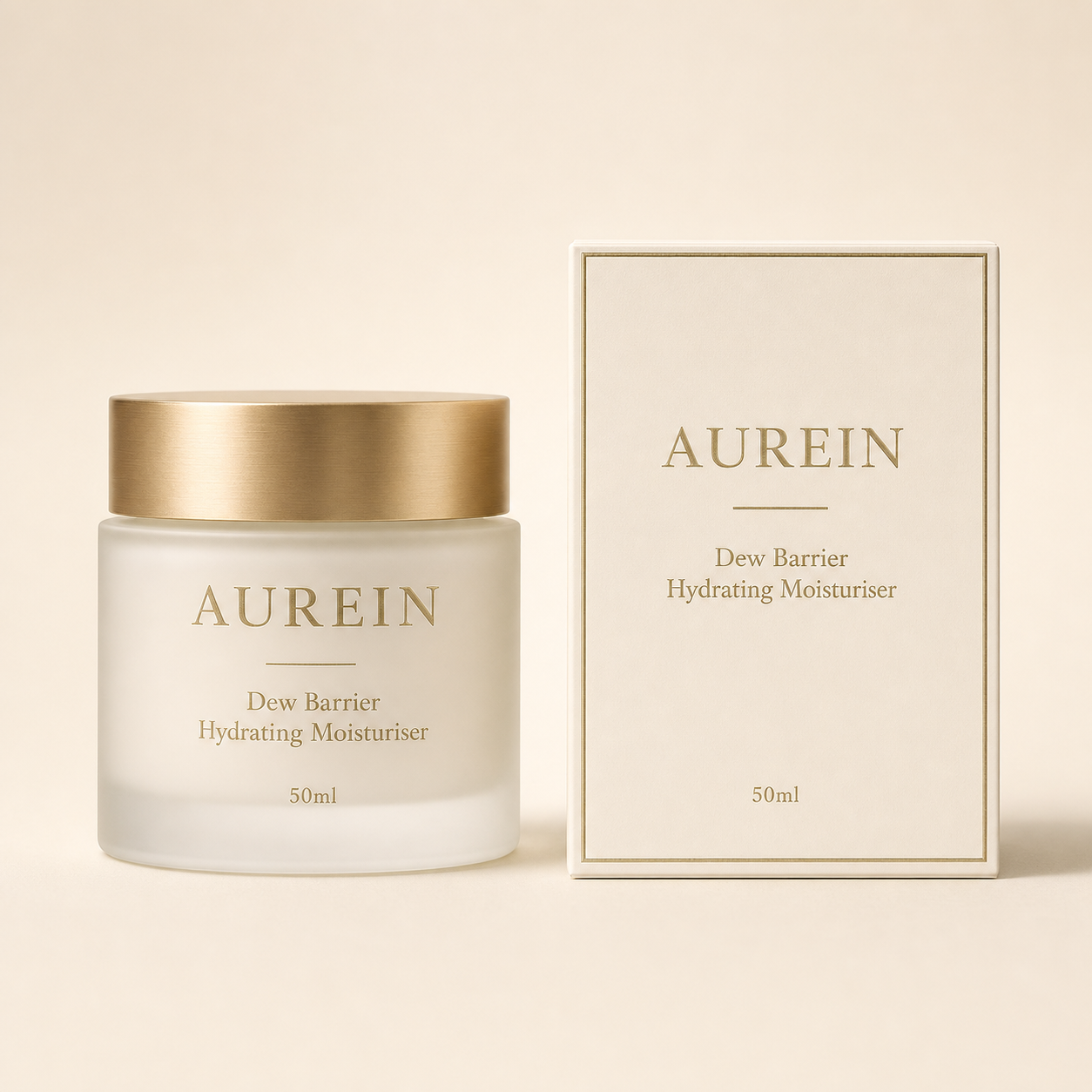 AUREIN Dew Barrier Hydrating Moisturiser – ceramide and hyaluronic acid moisturiser