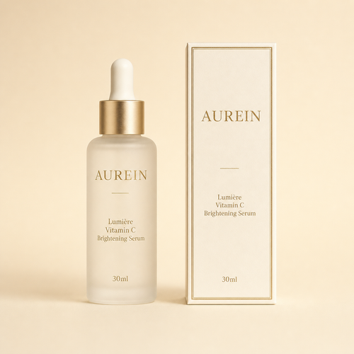 AUREIN Lumière Vitamin C Brightening Serum – luxury skincare bottle